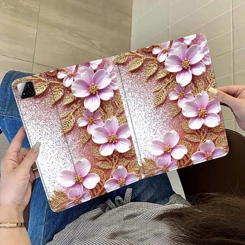 

Creative Flower Pattern Tablet Case For Xiaomi Redmi Mi Pad 5 6 6s 7 SE Pro Max Ultra 12.4 12.5 14 inch