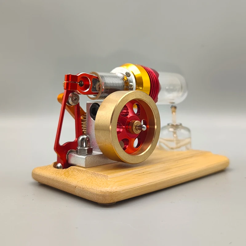 Stirling motor thermo dynamisches mechanisches Modell thermo dynamisches wissenschaft liches Prinzip Physik forschung experimentelles kleines Spielzeug