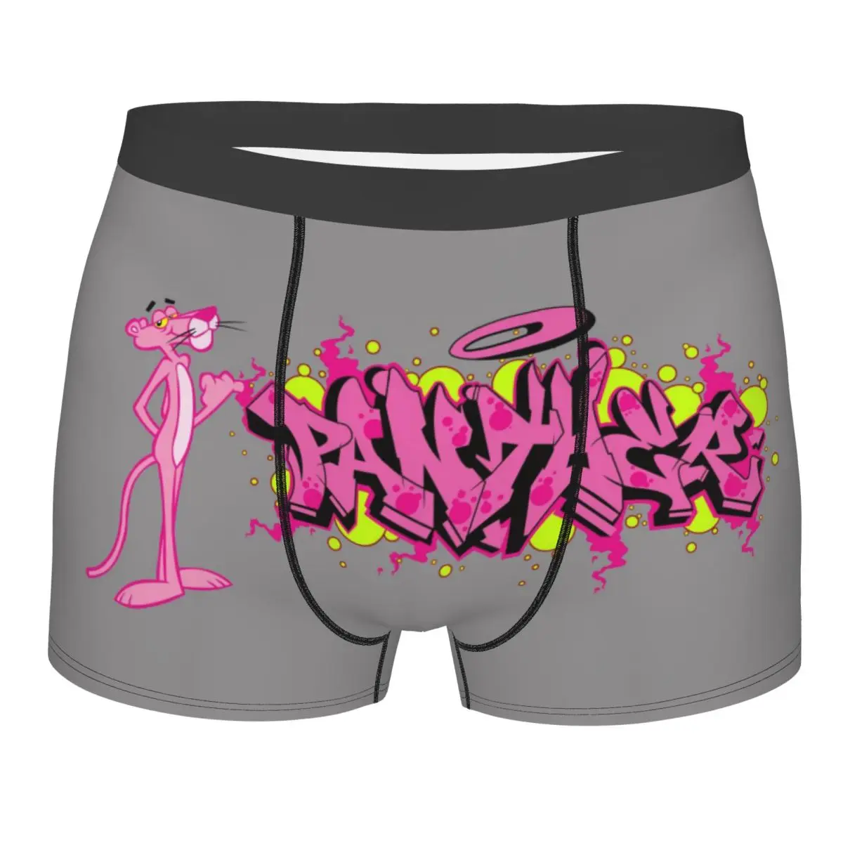 

Custom Panthers Cute Wallpaper Boxers Shorts Men's Funny Anime Briefs Underwear Novelty Underpants