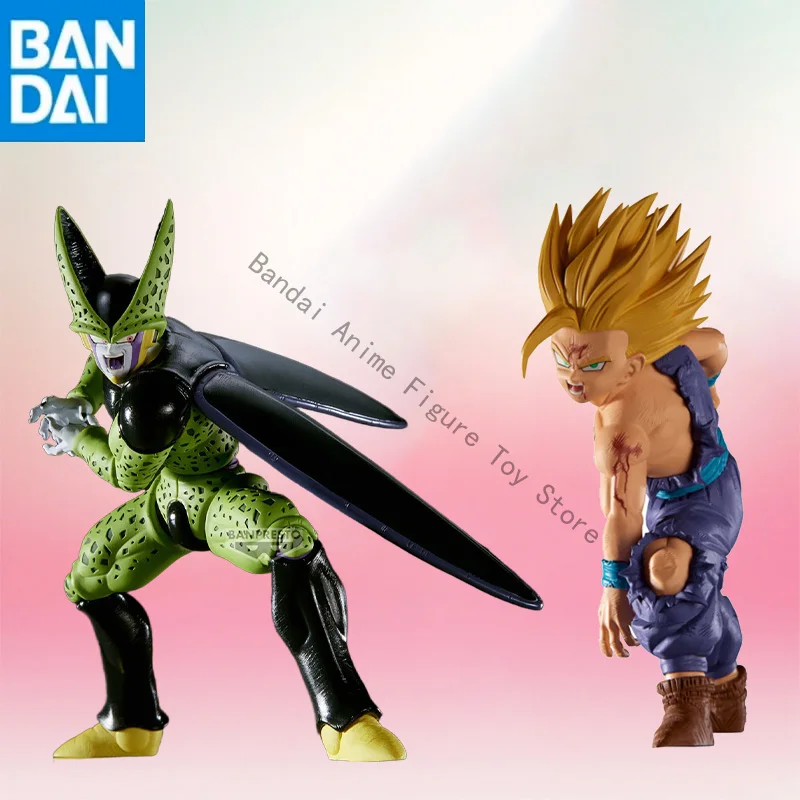 

In Stock Original Genuine Bandai Namco Banpresto Dragon Ball Z Match Makers Son Gohan Vs Seru Figure Model Pvc 13Cm Toy Gift