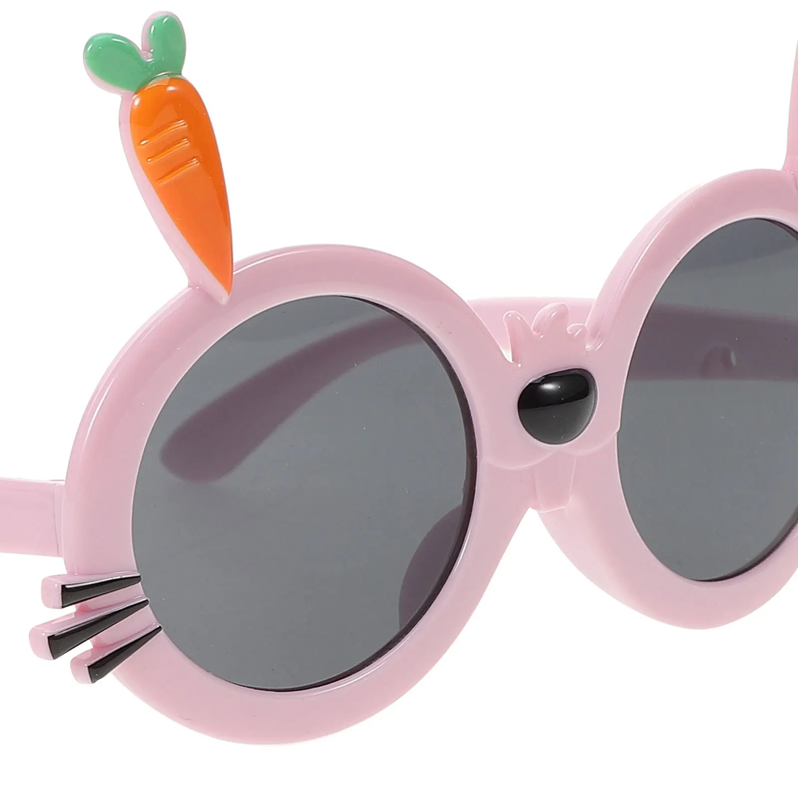 1Pair Sunglasses Cartoon Bunny Design Lightweight Uv Protection Party Glasses Funny Eyeglasses Props for