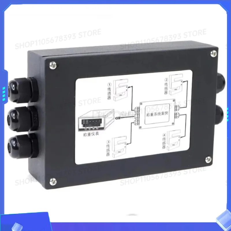 4/6/8/10 Load Cell Junction Box Aluminum or Stainless Steel Load Cell 0-20mV IP67