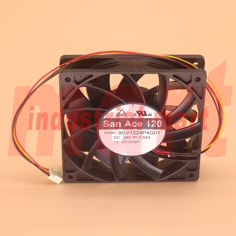 

Y+New 9GV1224P4G01 For SANYO San Ace120 24V 0.84A cooling fan