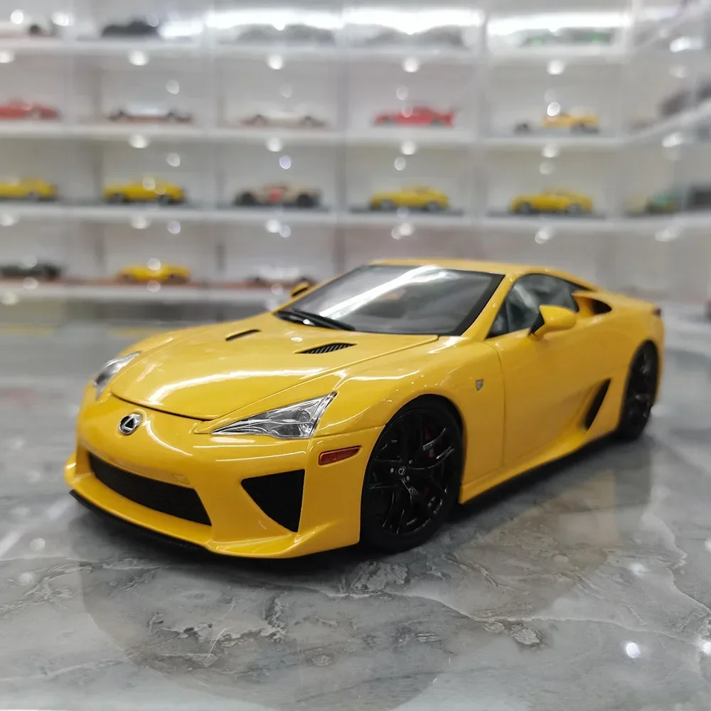 

Литой под давлением масштаб 1:18 Lexus LFA, имитация сплава, статическая модель автомобиля, фанаты, коллекция хобби, дисплей, украшение для дома, металлические украшения