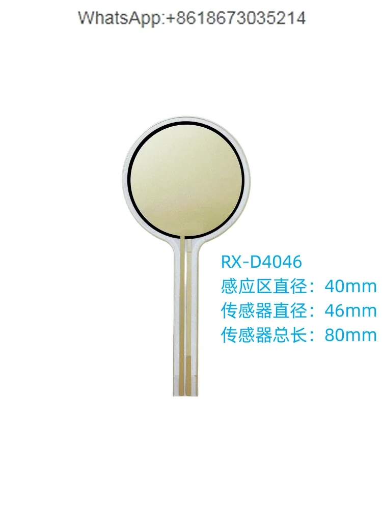 D4046 Flexible Thin Film Pressure Sensor Inductive Switching Piezoresistive Varistor Small Pressure Measurement There aregaskets