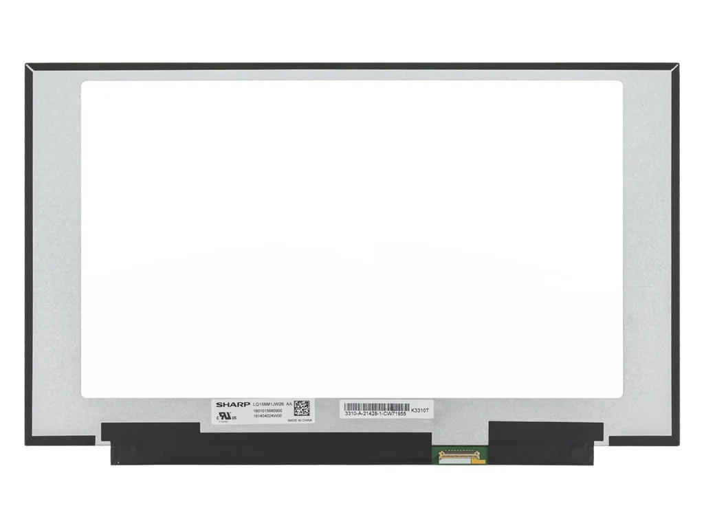15.6 Inch 240HZ Laptop LCD Screen LQ156M1JW03 LQ156M1JW09 LQ156M1JW26 NE156FHM-NZ1 Matrix Panel Replacement 1920X1080FHD 40Pins