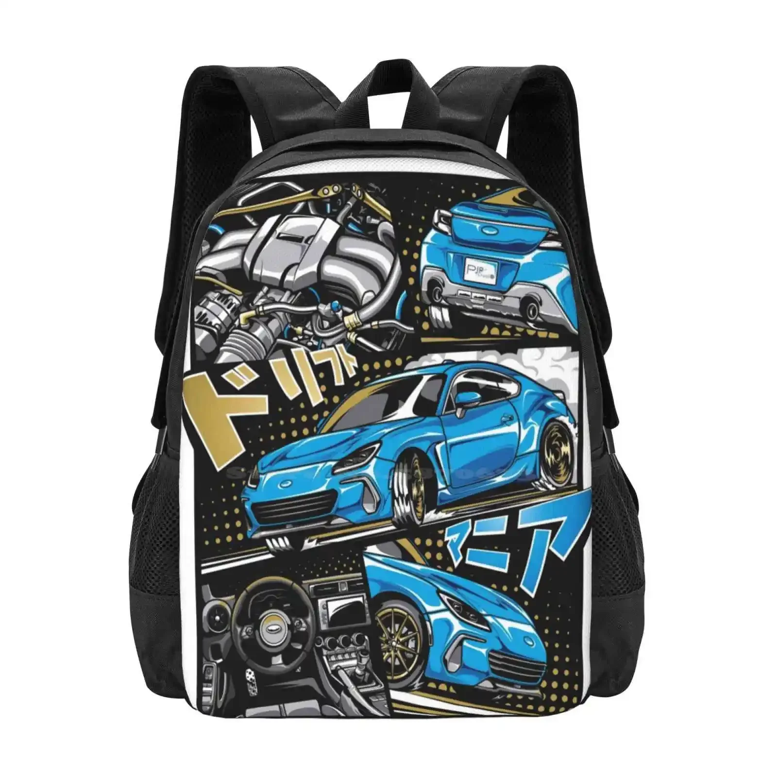 

Subie Brz 2022 Hot Sale Schoolbag Backpack Fashion Bags Subie Gt86 Sti Brz Wrx Sportcar Initiald Carart Vector Anime Auto