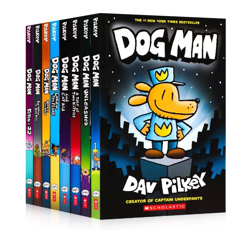 Mothering Heights (Dog Man): The Laugh-Out-Loud, Blockbusting Full-Colour Graphic Novel International Author Dav Pilkey 8 Book