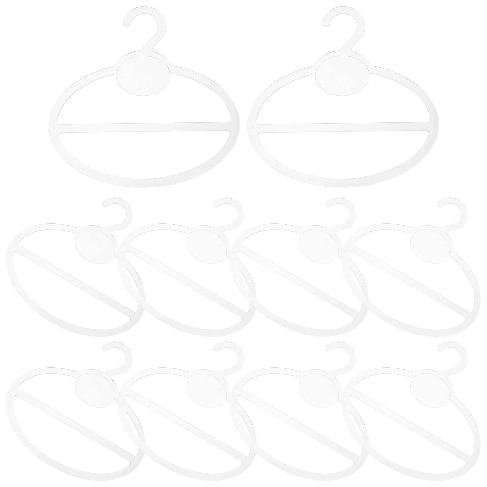 

10pcs Round Scarf Hanger Scarf Organizer For Closet Tie Belt Storage Rack Hanging Organizer For Scarves Ties Belts Towels