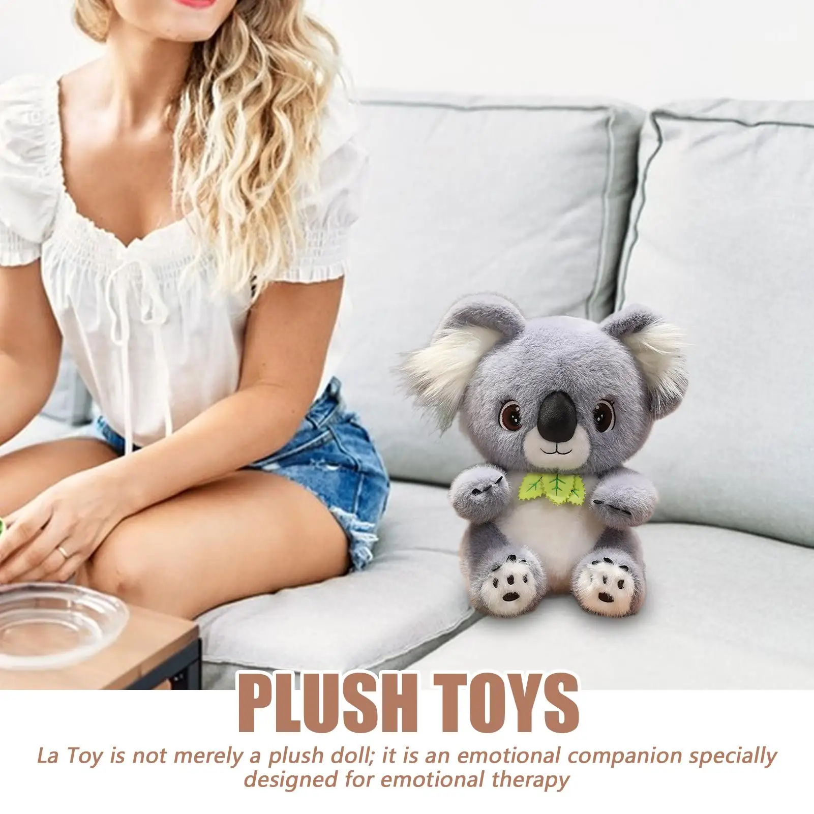 

Коала, мягкая игрушка, милая мягкая игрушка-коала, обнимаемые куклы для детей, девочек, дома, путешествий, спальни, игровая комната, гостиная, автокресло
