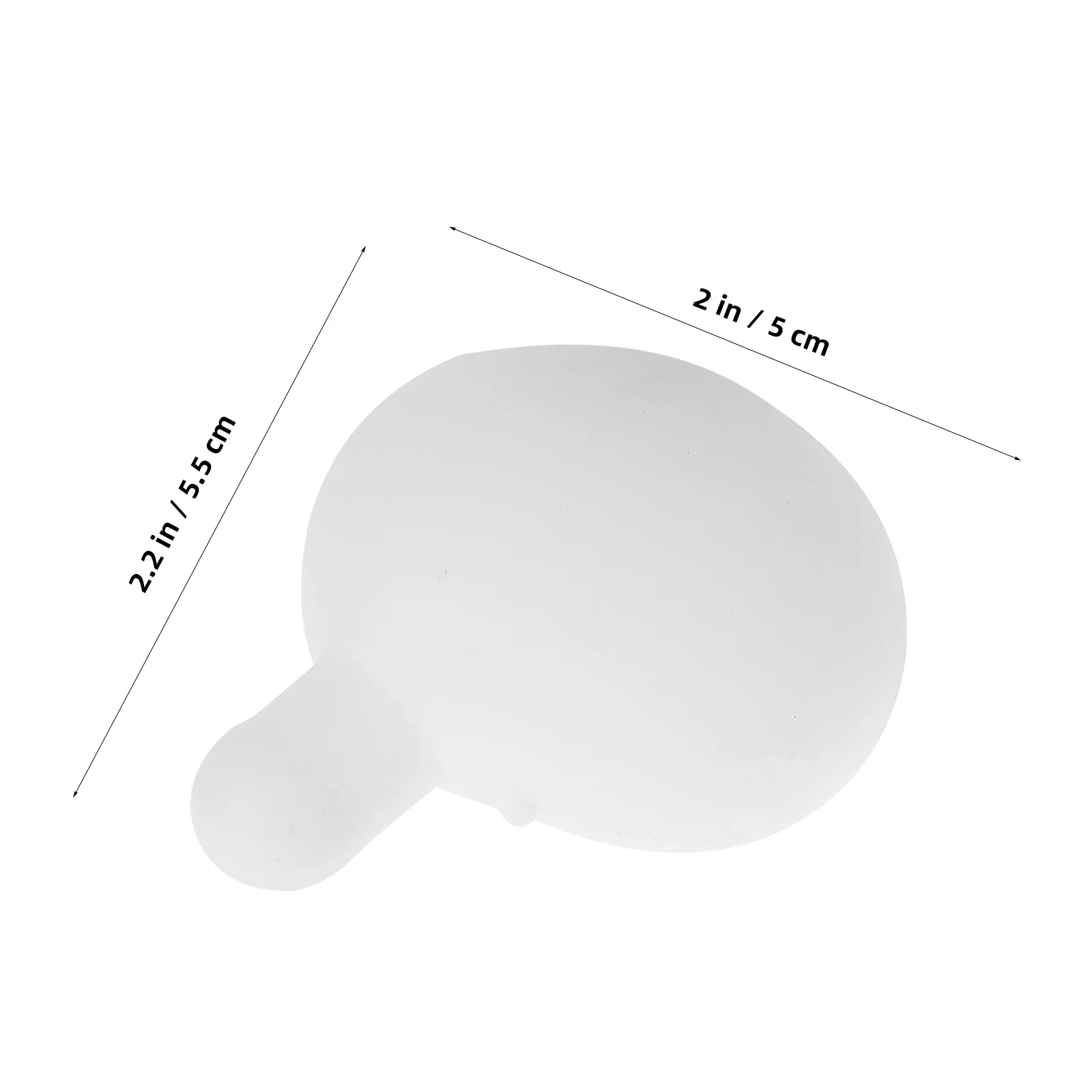 10 szt. Silikonowe wkładki do robienia baniek mydlanych, białe, o wysokiej gęstości, kulki do interaktywnych zabaw sensorycznych, przenośna zabawa na spotkania rodzinne.