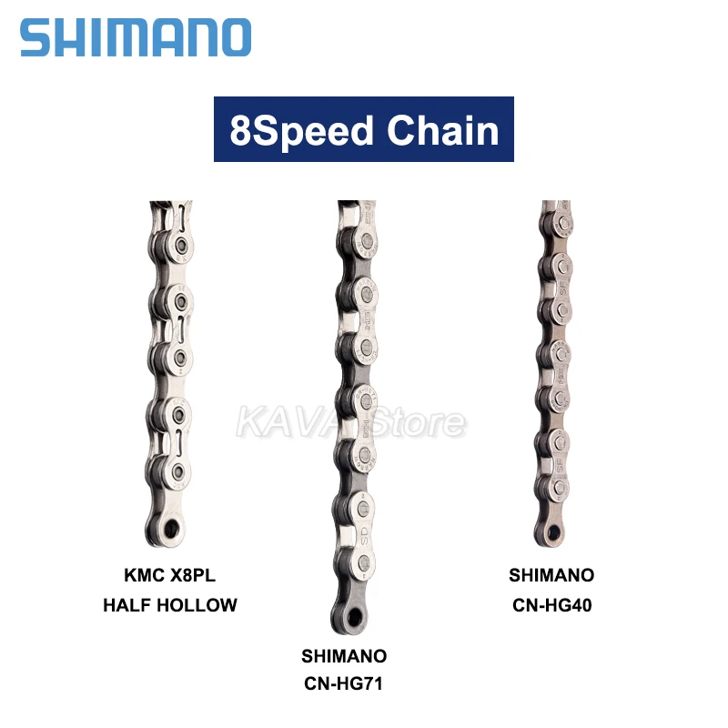 Shimano Altus RD-M310 8S Groupset MTB Bike Chain HG71/HG40 KMC 8V Mountain Bike Cassette bicycle HG31 8S K7 32T 34T Bike Kit