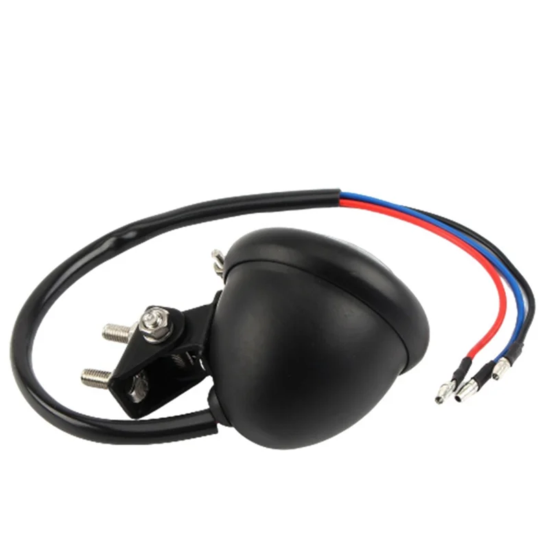 دراجة نارية 12 فولت LED الخلفية وقف الضوء الخلفي عدسة حمراء لهوندا قطع الغيار أجزاء مصباح مكبح الرجعية-N25R