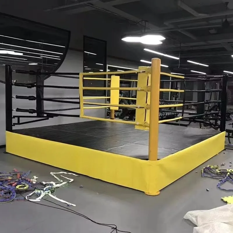 Professional Boxing Fighting Ring Premium Gym Equipment Sturdy Construction Great For Fighting Practice And Training Sessions