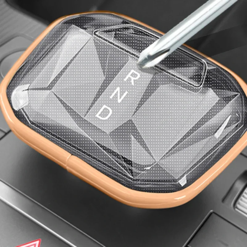 

Защитная крышка ручки центрального управления автомобиля для BYD Song L DMI, устойчивый к царапинам чехол, специальная крышка коробки передач, принадлежности для модификации