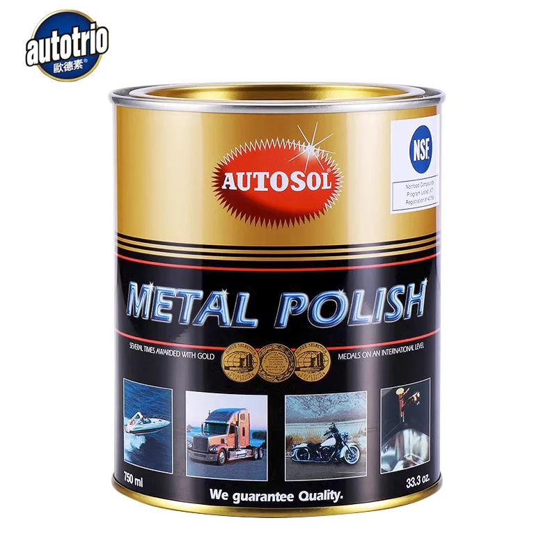 750ml German AUTOSOL Metal Polishing Paste Stainless Steel Rust Removal Grinding Copper Metal Scratch Repair