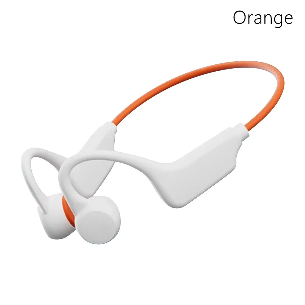 

IPX5 waterproof Bone Conduction Headphones Secure ear hook Bluetooth 5.3 Wireless Sports Earphones Built-in microphone