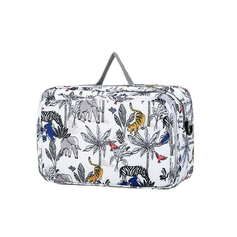 

2 Size Soft Diaper Storage Bag Thicken Nylon Mommy Carriage Organizer Anti-splash Water Layered Baby Stroller Hanging Bag Women