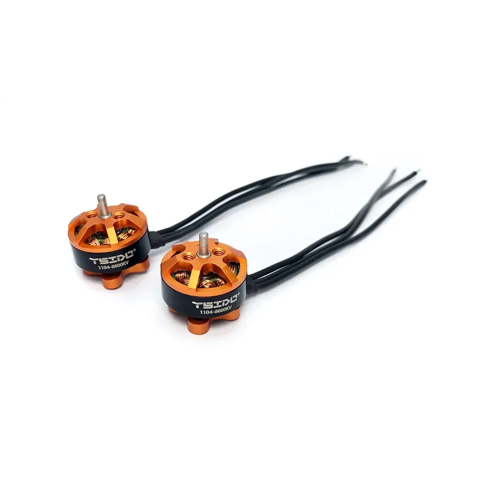 4 قطعة 1 قطعة YSIDO 1104 7500KV 8600KV فرش السيارات ل RC الطائرة بدون طيار 90-110 مللي متر FPV سباق متعدد الدوار كوادكوبتر ألفا A75 Beta75X Crux3