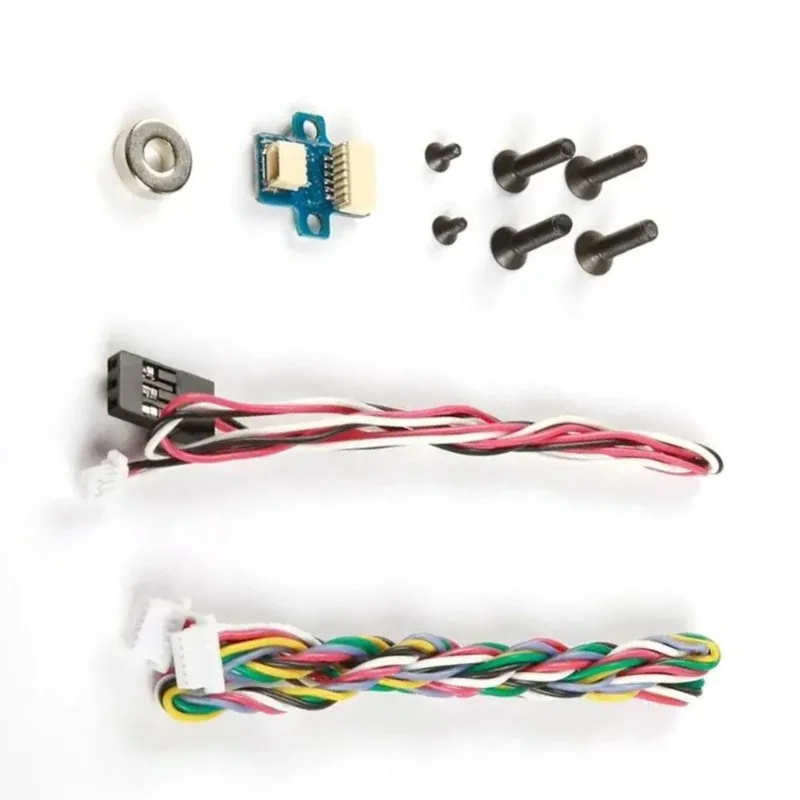 IFlight AS5048A Magnetischer Encoder mit Aluminiumgehäuse für GBM5208 GBM6208 GBM6212 GBM8036 GBM8028 GBM8108 GBM110 / GM-Serienmotor