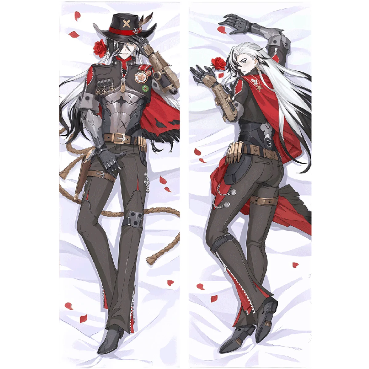 Boothill Large Dakimakura Cover Anime Male Long Life Size Equal Body Pillow Case Customized Printed Waifu Gift