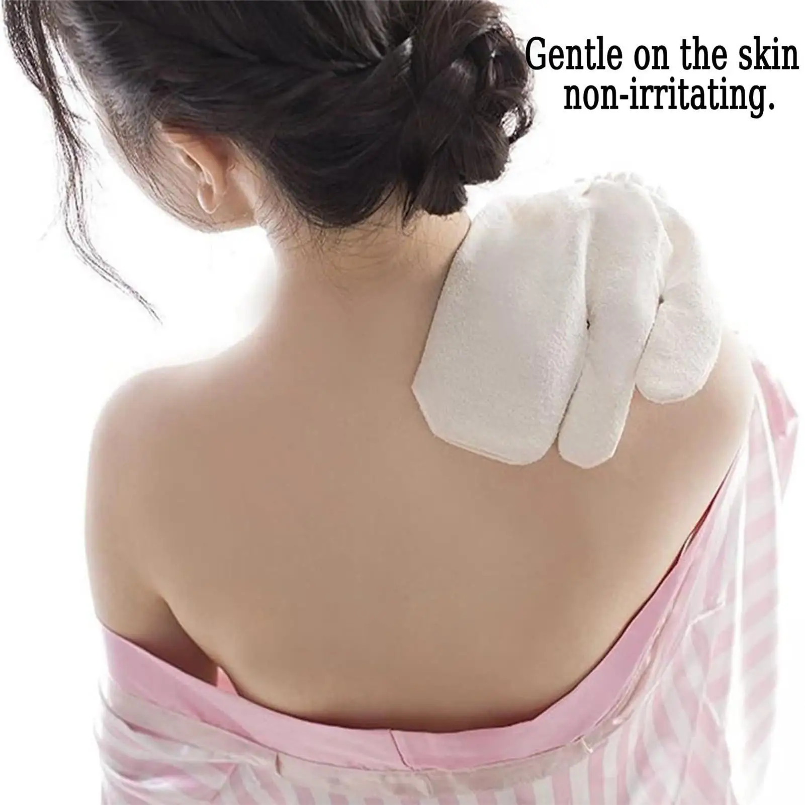 Garshana Raw Silk Massage Gloves Exfoliating And Lymphatic Drainage Gloves Self-Massage Tool Rejuvenating Treatments