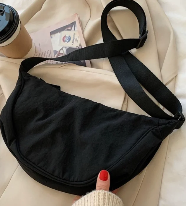 Дорожная поясная сумка из холста с 4 точками прошивки, модная и повседневная нагрудная сумка для мобильного телефона, мужская и женская сумка через плечо