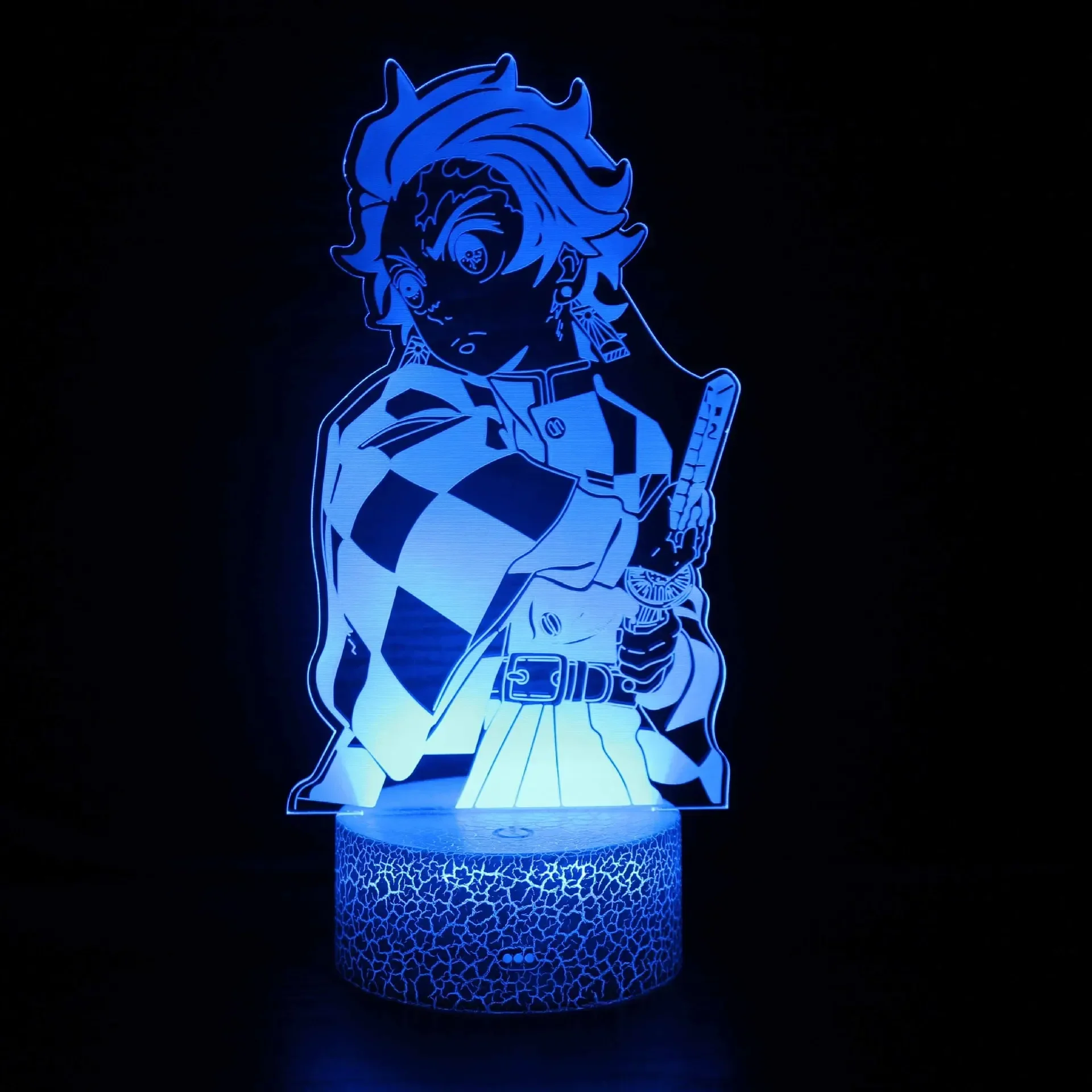 Kimetsu No Yaiba Nezuko Kamado Figur 3D Led Nachtlicht für Schlafzimmer Dekor Nachtlicht Kinder Kind Tischlampe Geburtstagsgeschenk