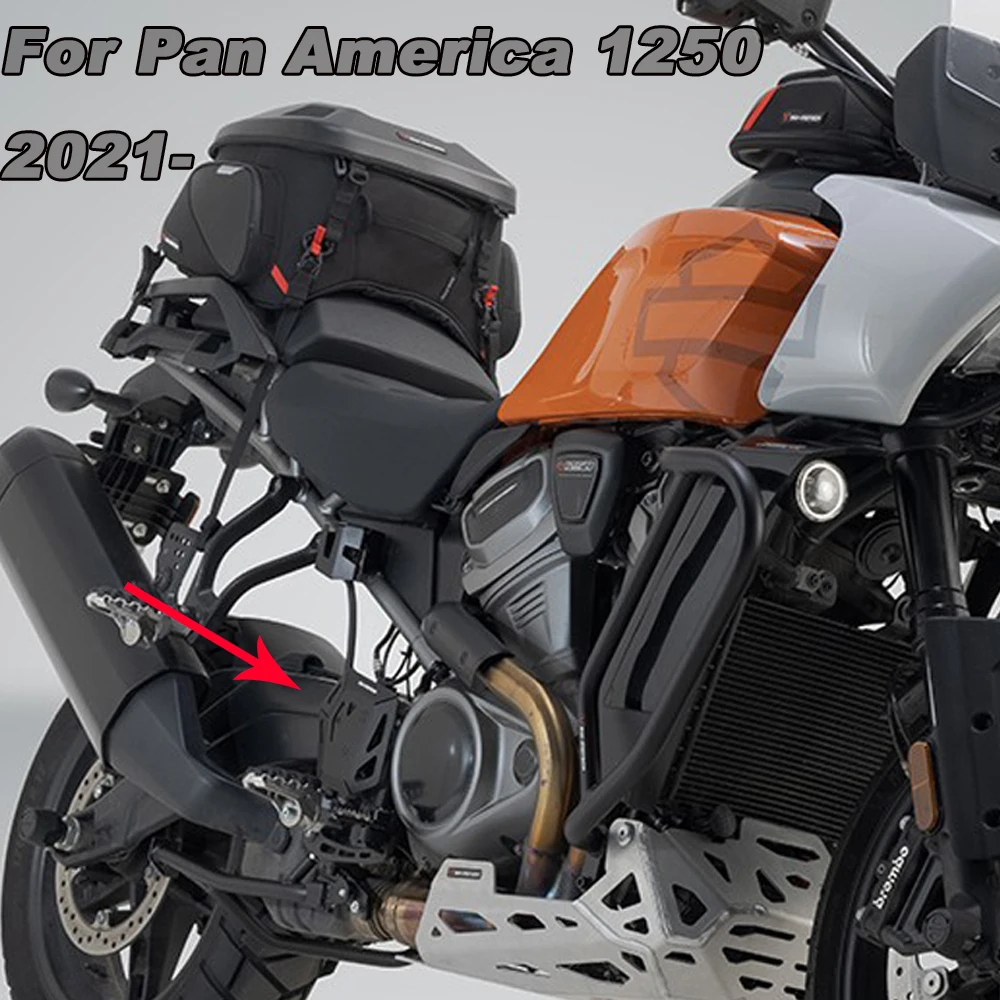 

Новая защита главного тормозного цилиндра PA1250, крышка тормозного насоса и защита левого пятки для Pan America 1250 2021 2022