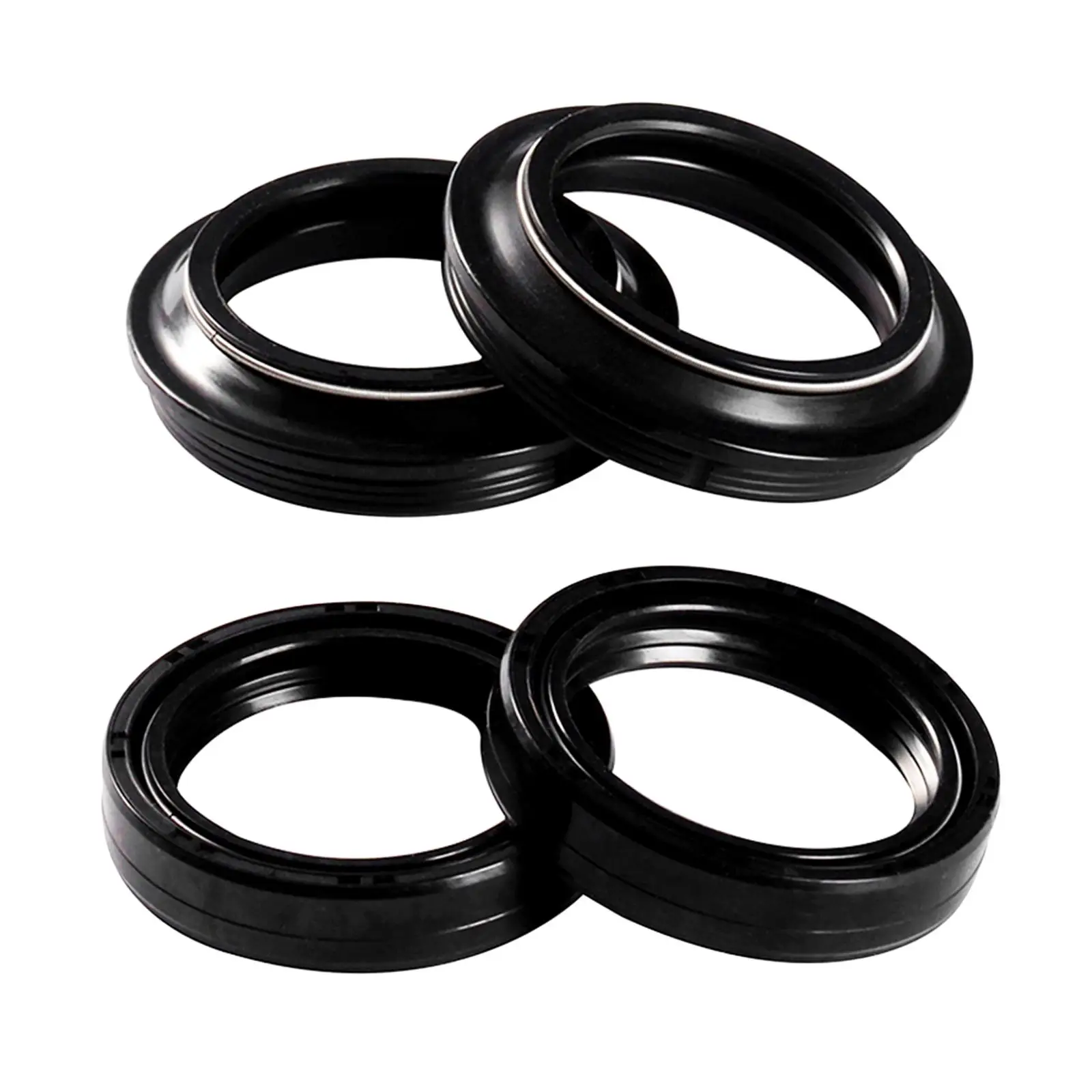 Front Fork Oil Seals and Dust Seals 43x54mm Durable for Honda XL600R