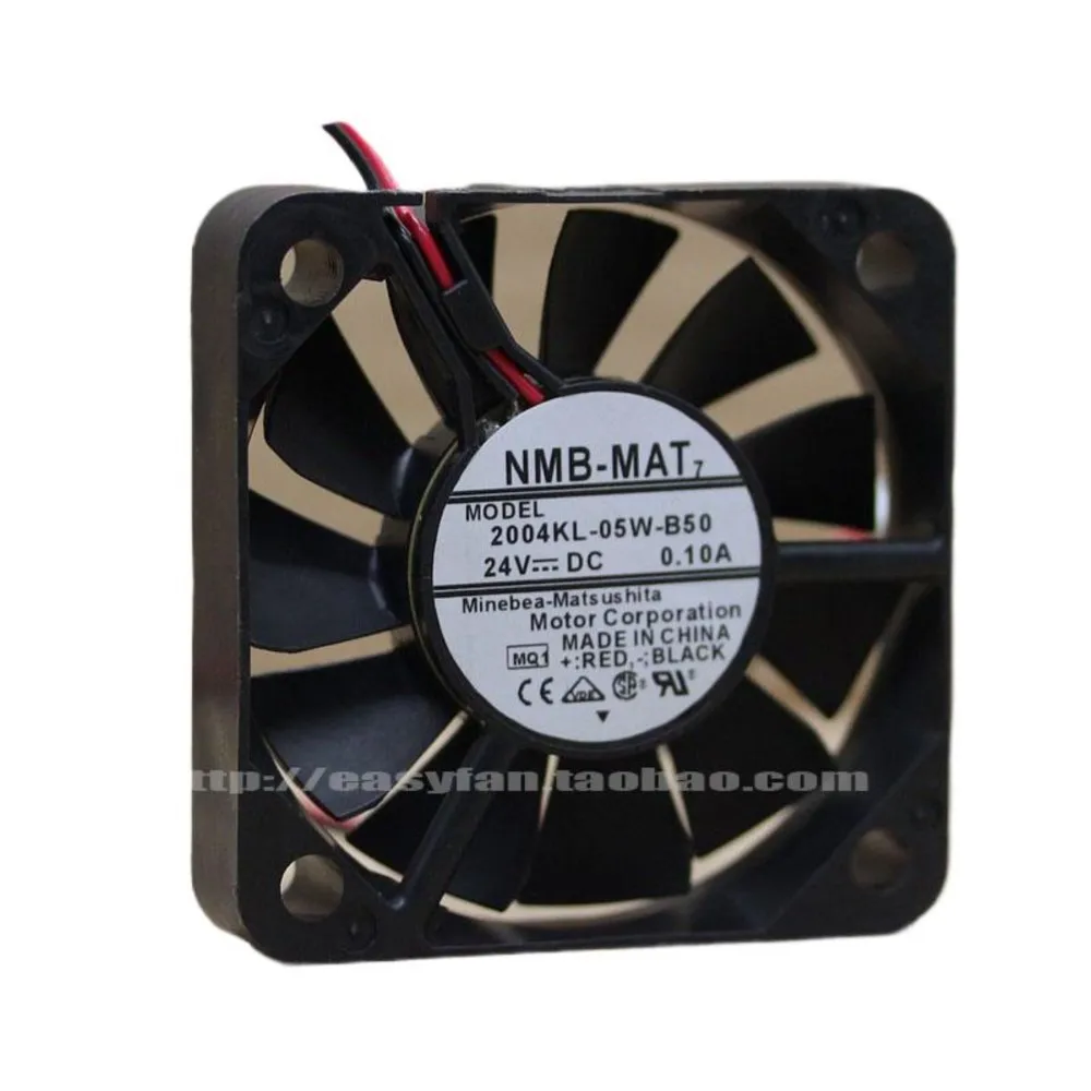 

Для nmb 2004KL-05W-B50 24 В 0,10 А 5010 5 см преобразователь частоты двойной шариковый вентилятор 50X50X10 мм кулер охлаждение