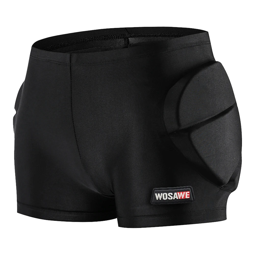 Imagen 4: Pantalones Cortos Acolchados WOSAWE para Niños, Protector de Cadera y Coxis, Equipo de Protección 3D para Patinaje sobre Ruedas y Skateboarding