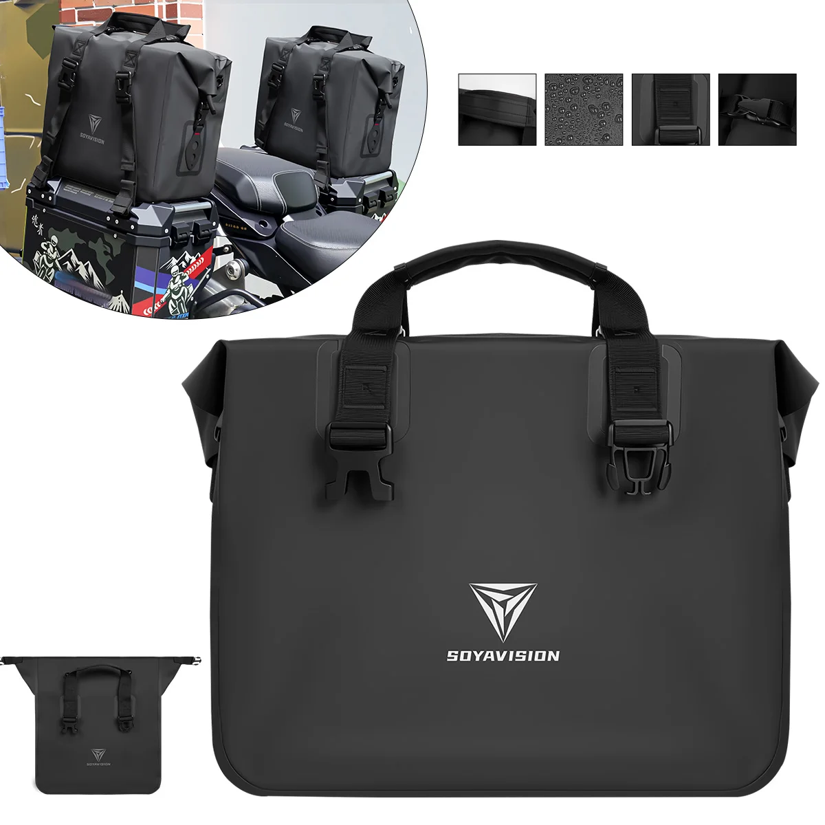 Motorcycle Top Bags Top Box Panniers Bag Case Luggage Bags Waterproof For BMW R1200 R1300 1250 GS LC Adventure F650GS