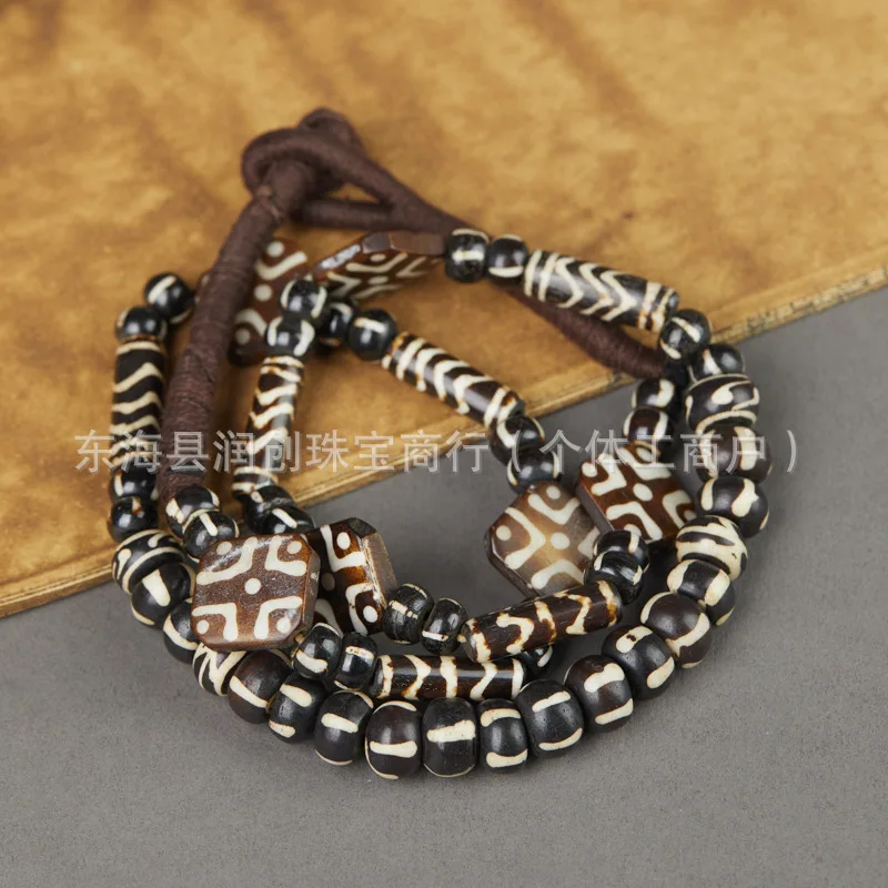 

Tianzhu Long Chain Accessories Bracelet Buddhist Bead Necklace