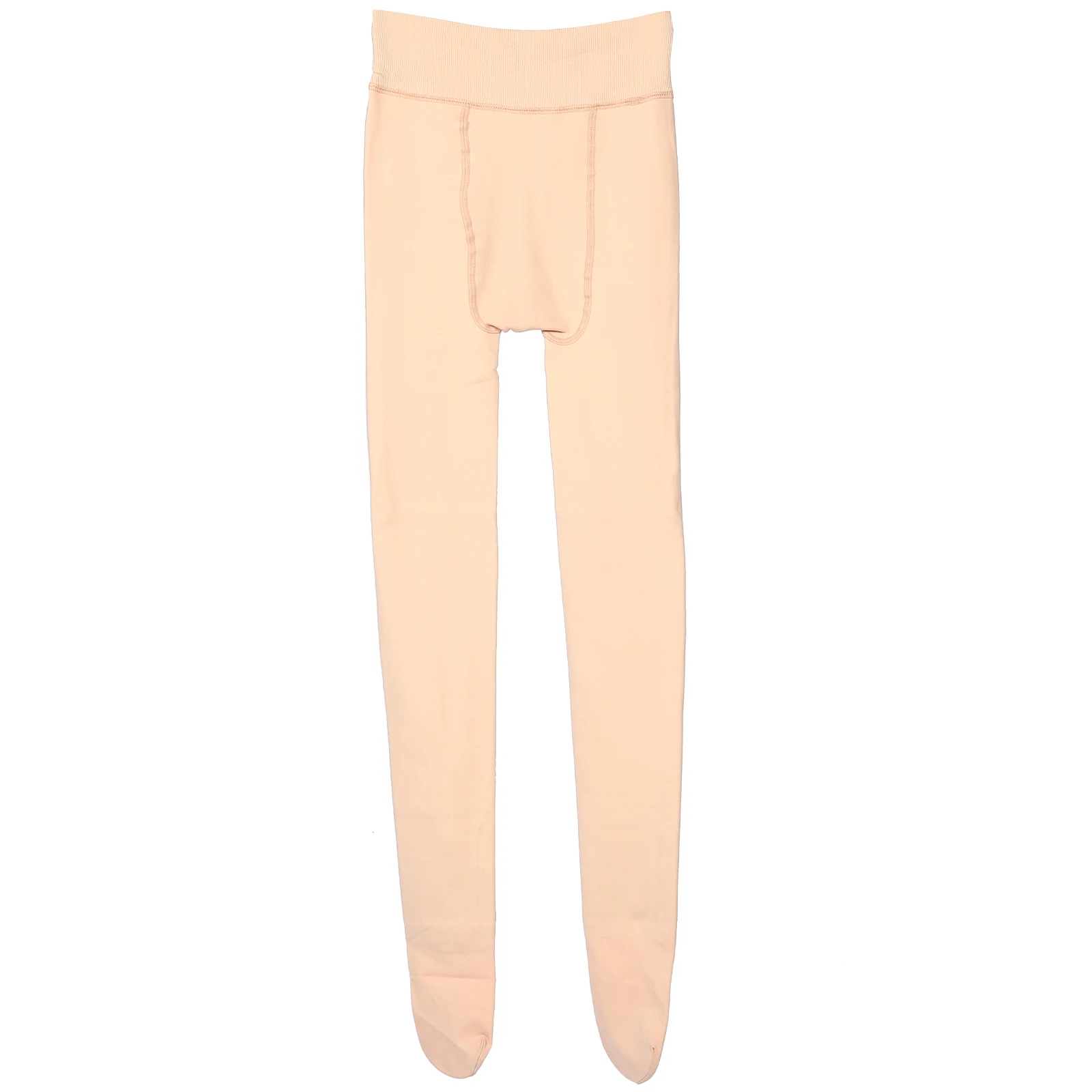 Fleece Thickened Women Warm Compression Beige Winter Tights High Waist Elastic Fleece Lined Leggings Women Winter Warm Leggings