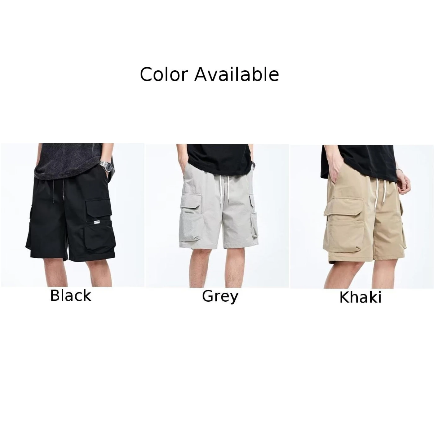 Comodi pantaloncini da uomo per le vacanze alla moda pantaloncini Cargo pantaloncini di grandi dimensioni pantaloncini Cargo traspiranti Casual