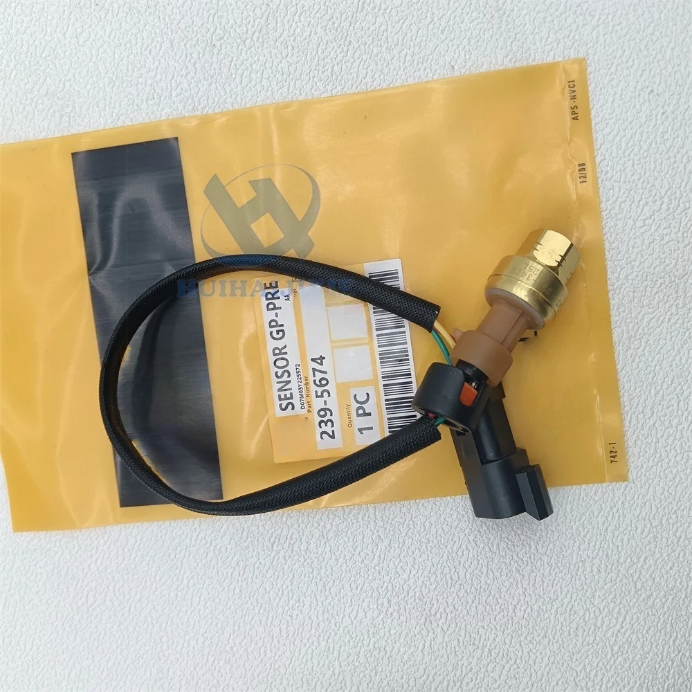 

239-3478 Датчик давления масла 2393478 Для экскаватора Caterpillar 345C 345D 349D 239-5674 2395674 Датчик GP.Speed для Caterpillar