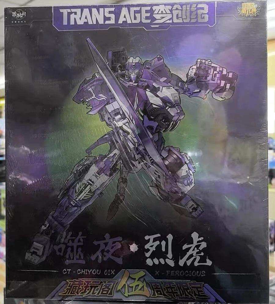 Em estoque cangtoys trans idade 5th aniversário CT-CHIYOU 01x transformando liga figura de ação modelo coleção brinquedos presente aniversário