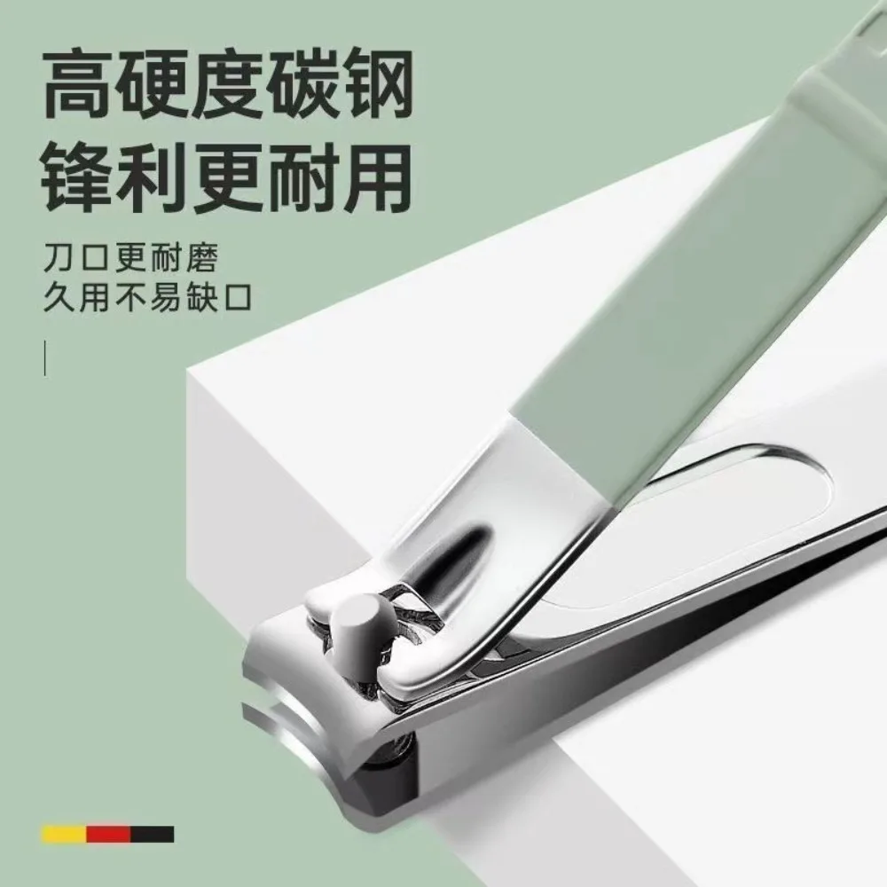 7 unids/set de juegos de manicura portátiles verdes, Kits de pedicura, cortaúñas, tijeras para cejas, palillo para las orejas, herramientas de cuidado Personal para viaje