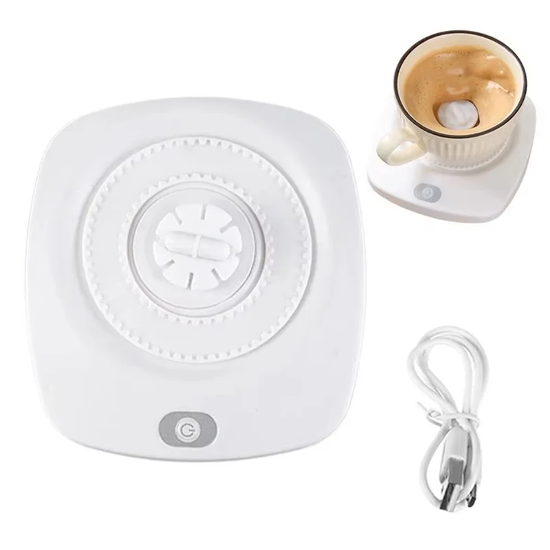 【Superdeals】Stirrer Suspension Stirrer Automatic Coffee Stirrer Coffee Milk Magnetic Stirrer Wine Portable Handy Kitchen Tool