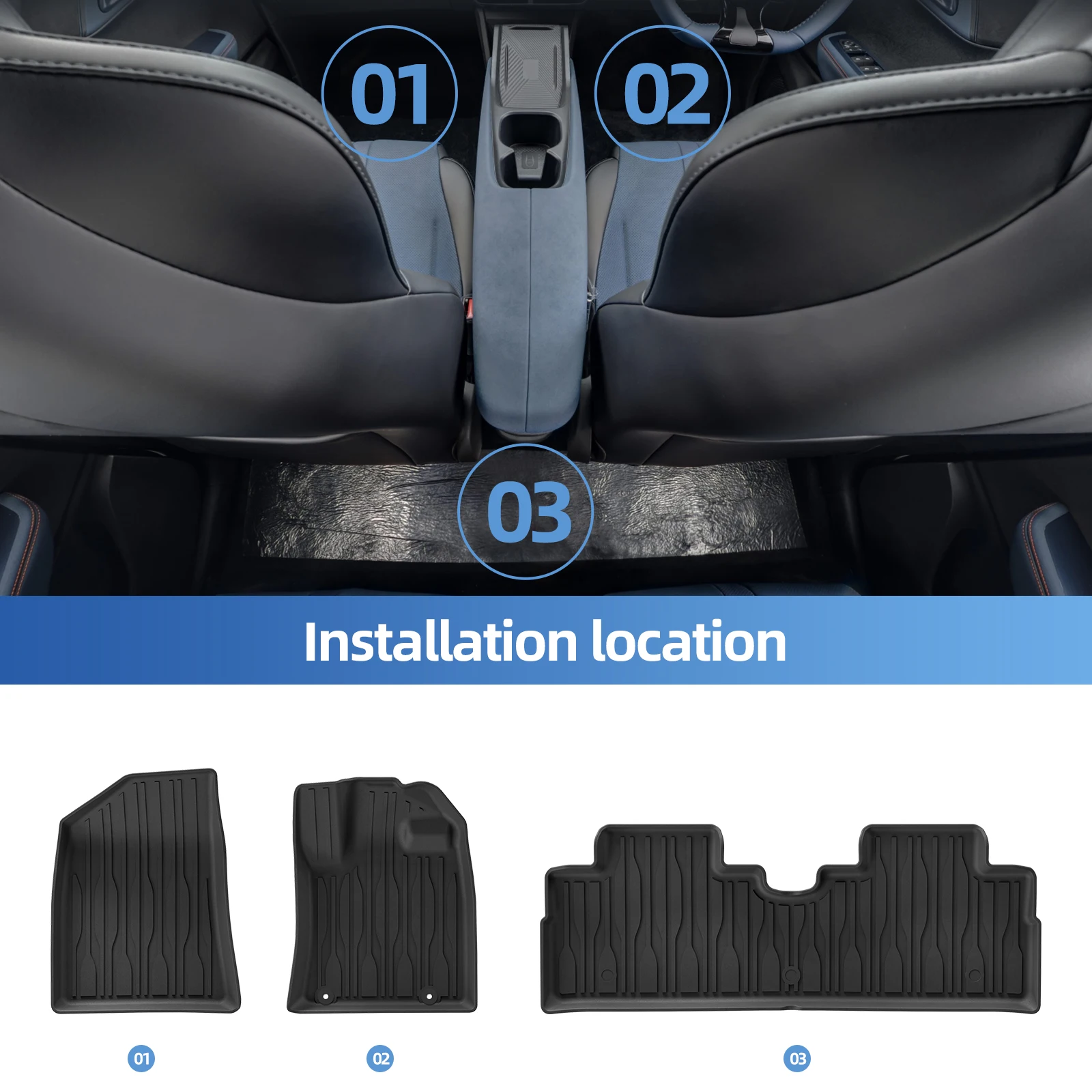 Thumbnail 2 - #19 Latest All-Weather Car Floor Mats Offers