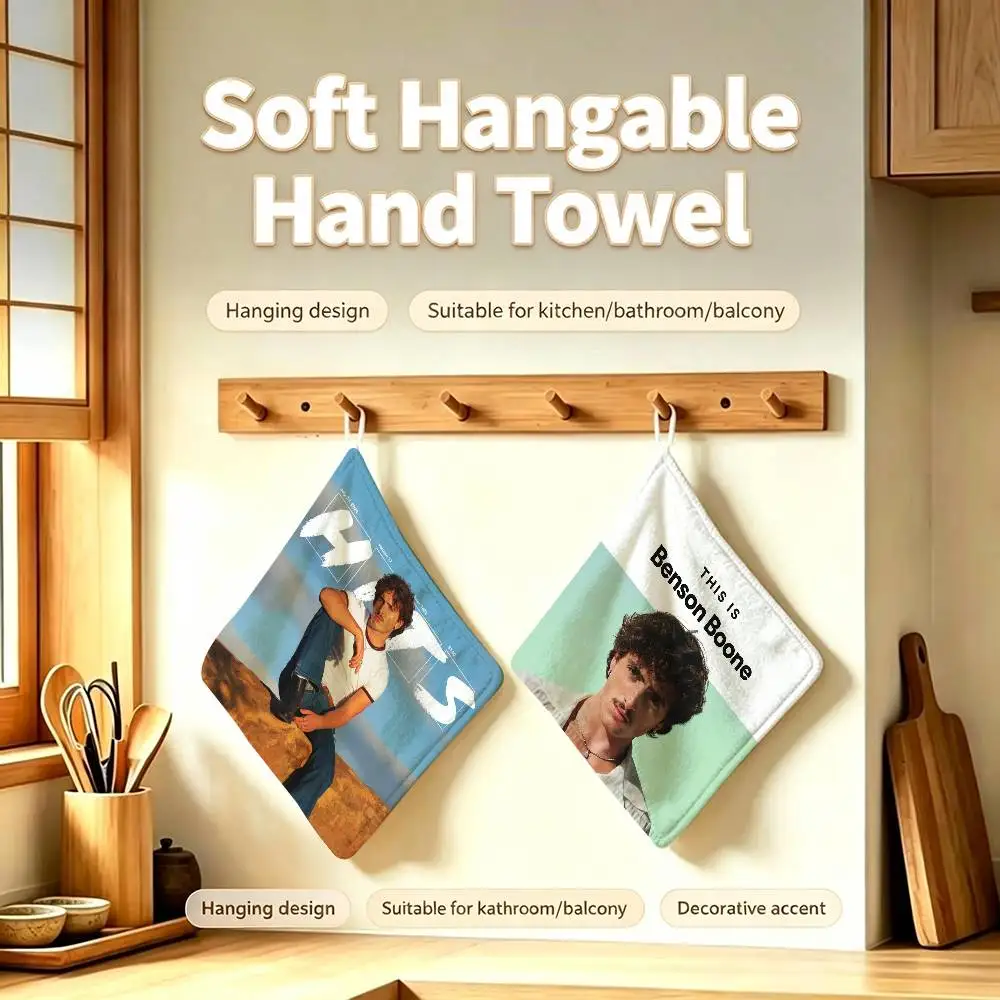 Singer Benson Boone Polyester Cotton Daily Towel Hanging Kitchen Hand Wiping Cloth Durable for Whole House Use