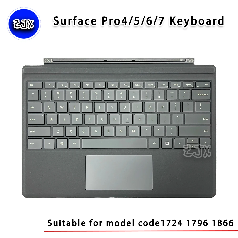 For  Surface Pro4 Pro5 Pro6 Pro7 brand Keyboard Tablet 1724 1796 1866  keyboard with touchpad