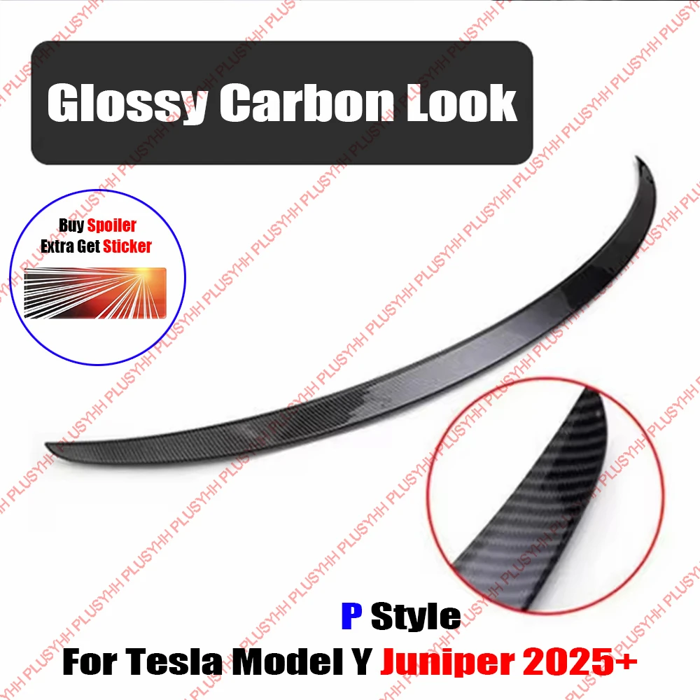 ModelY Juniper 2025 Spoiler Model 3 Highland 2024 Accessoires Achterspoilers Vleugels voor Tesla 3/Y 2017-2023 Auto exterieur Onderdelen HOT