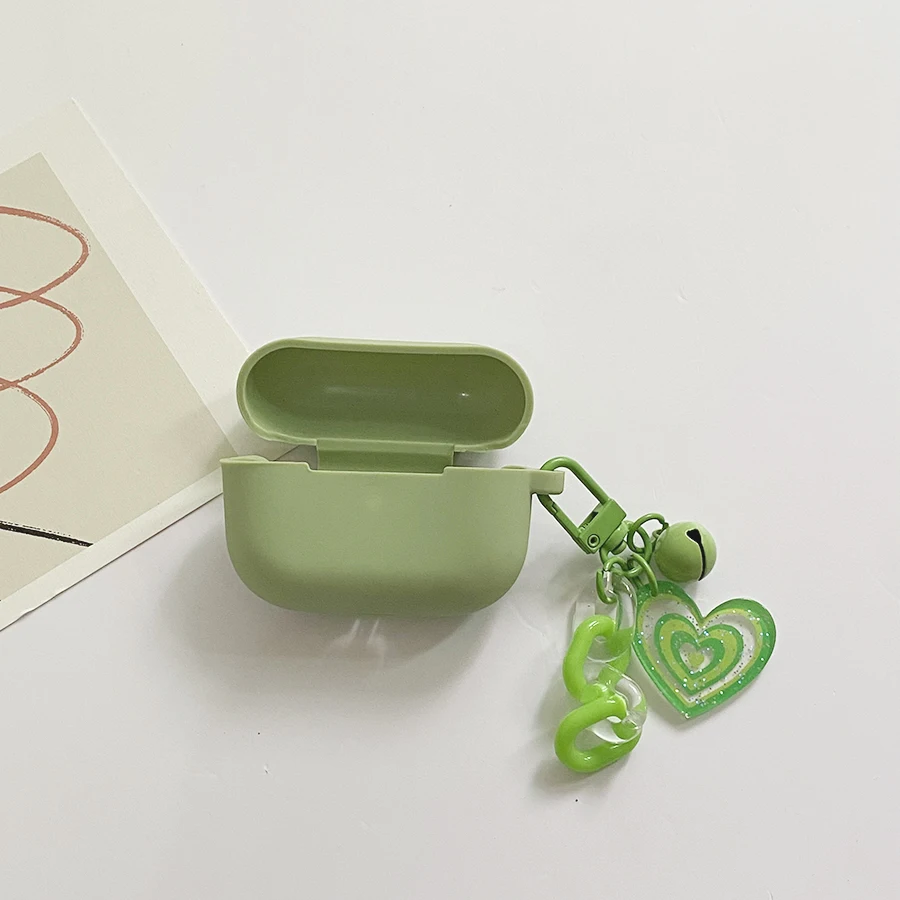 Чехлы для AirPods 3, чехол, милый корейский цветочный кулон, брелок, чехол для наушников Airpod, 3-й силиконовый чехол для наушников airpods pro, чехол