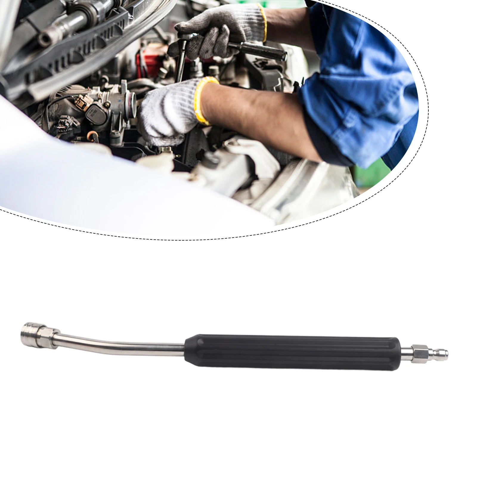 Perfect For Car Enthusiasts As Shown In The Figure Car Cleaning Extension Rod Easy To Use Enhanced Cleaning Effect