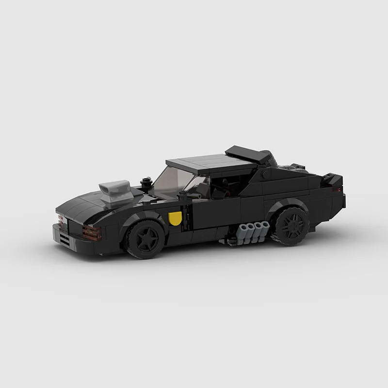 

MOC Movie V8 Interceptor Sports Cars Building Blocks Bricks DIY Sets Gifts Toys For Boys & Girls & Adults 337PCS