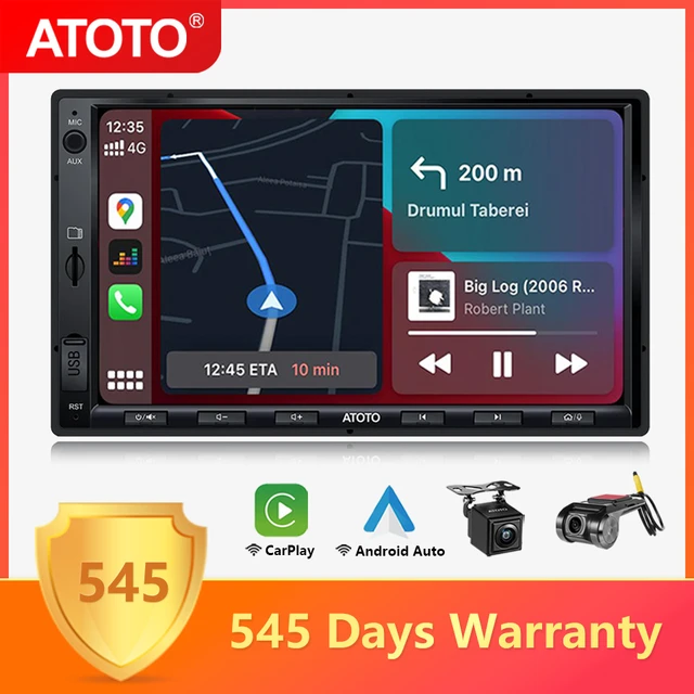 Atoto S8 7 Inch Touch Screen Android 10.0 2 Din Car Radio Multimedia Video  Player With Gps Navigation System Map And Bluetooth - Car Radios -  AliExpress