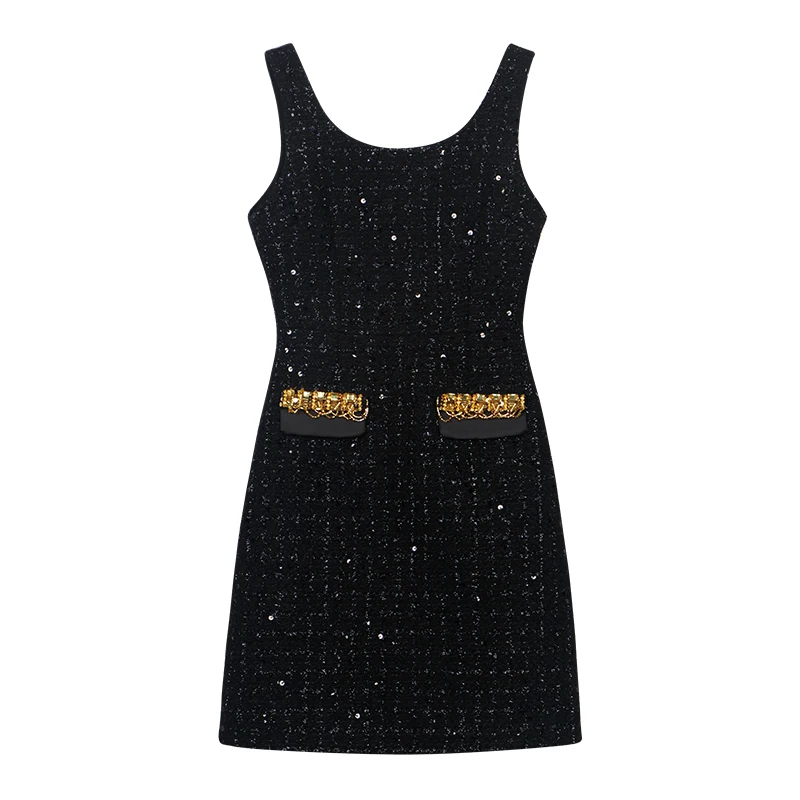 Bild 6: Neue modische und elegante, leichte, luxuriöse Promi-Jacke mit Diamant-Pailletten und Temperament, kleiner Duft, Anzug