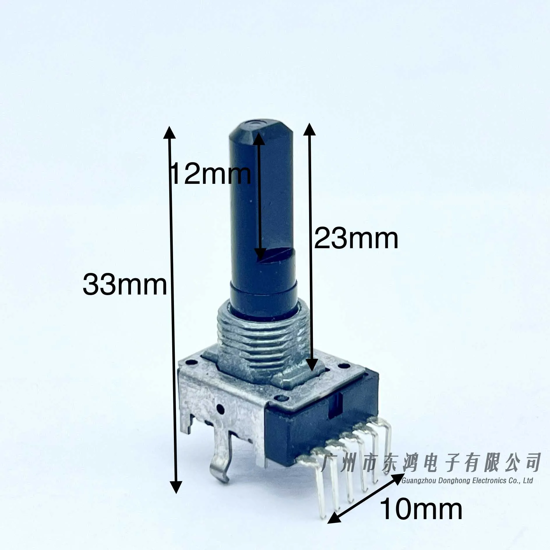EVJC type RK12  Centrum amplifier with center B100K half-axis 23MM